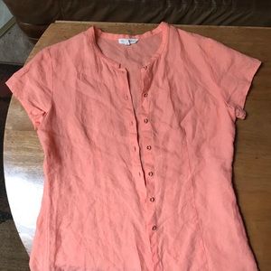 Eileen Fisher XS Linen Shirt
